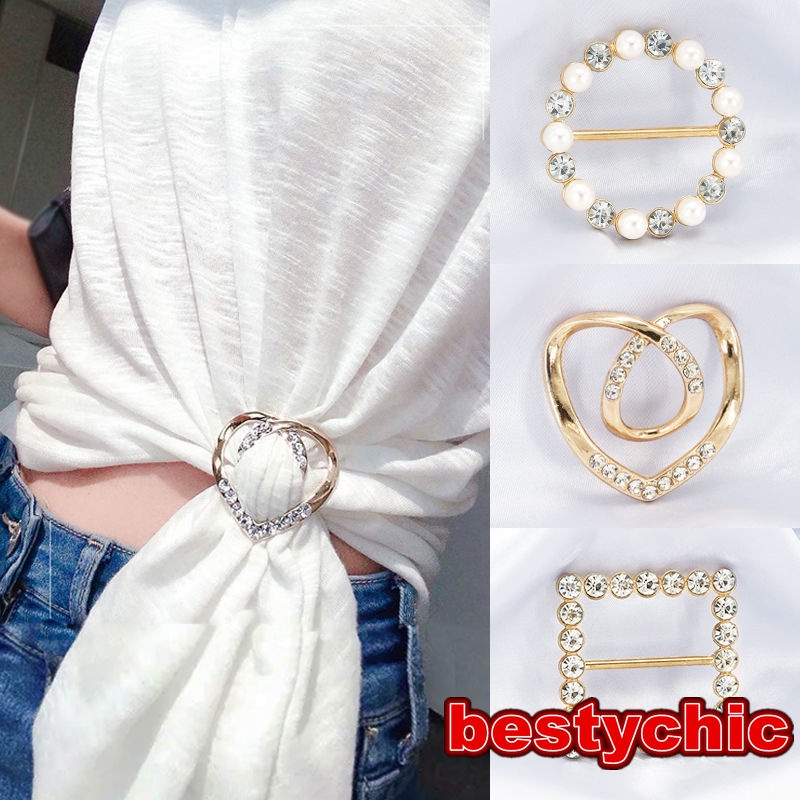 Khóa Cài Khăn Bandana Thắt Nút Độc Đáo Tiện Dụng