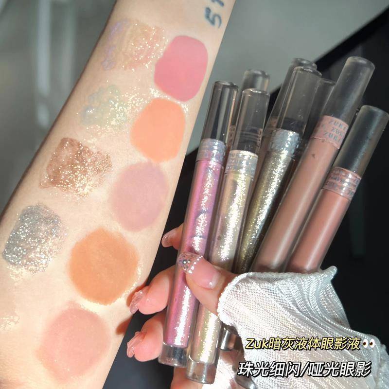 Phấn Mắt Dạng Lỏng Ánh Ngọc Trai Có Độ Bóng Cao Không Thấm Nước ZUK