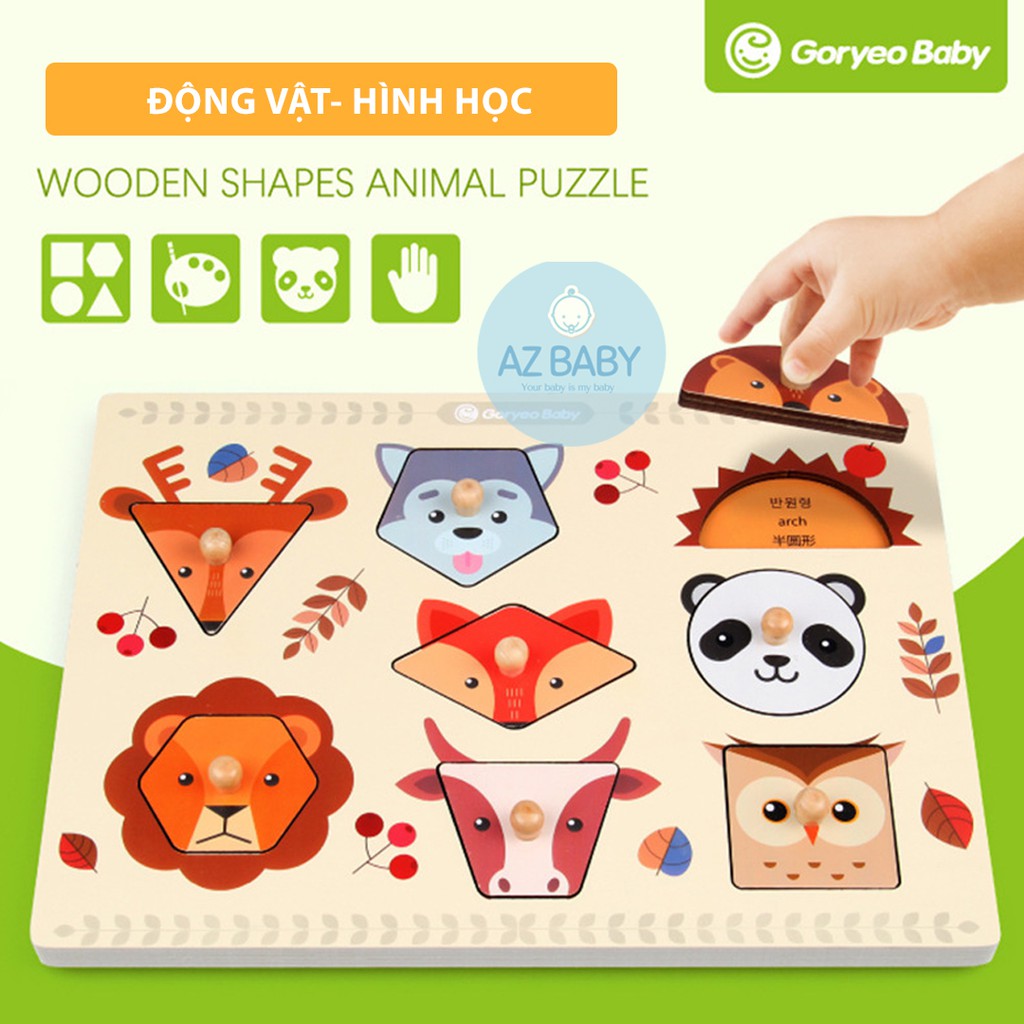 Bộ Đồ Chơi Ghép Hình Nhiều Chủ Dề Goryeo Baby Hàn Quốc AZ Baby Store DC003