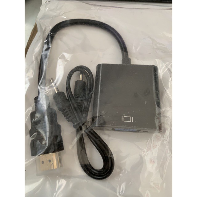 Đầu chuyển từ Hdmi sang vga có dây audio
