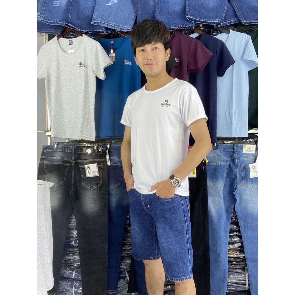 [Mã FAMAYMA2 giảm 10K đơn 50K] Quần short Nam,Quần Jean lửng Nam, Short jean Nam