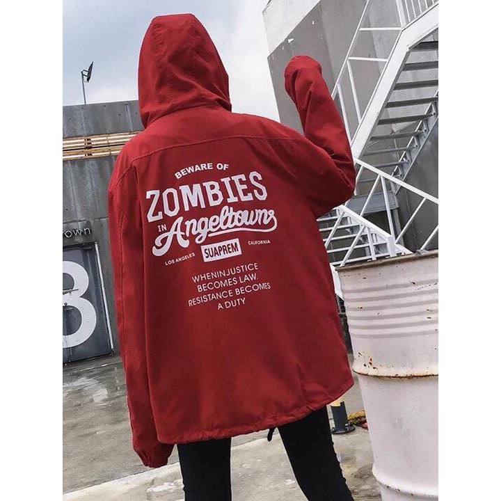 ÁO KHOÁC DÙ ZOMBIE