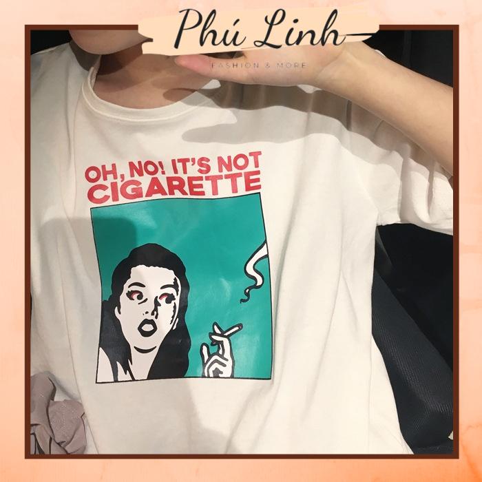 MS422 Áo thun T-shirt cigarette girl