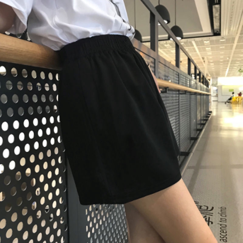 Sportswear Shorts Sooc Pipe Simple Sportswear High Waist Plus Size A Word Linen Wide Leg