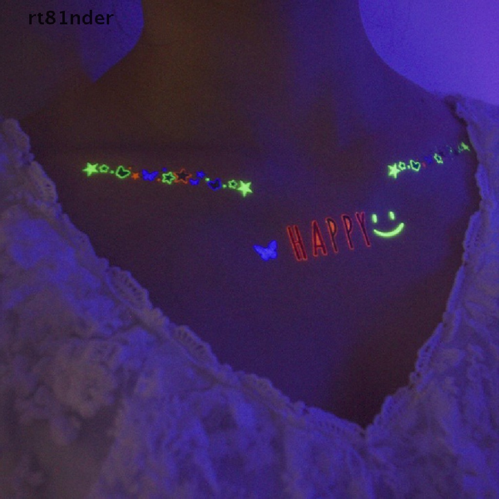 Hình Xăm Tạm Thời Chống Thấm Nước Phát Quang Độc Đáo