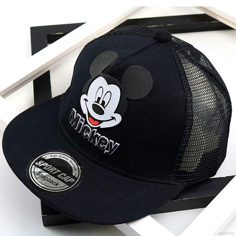 Mũ lưỡi trai tai chuột Mickey dễ thương cho bé