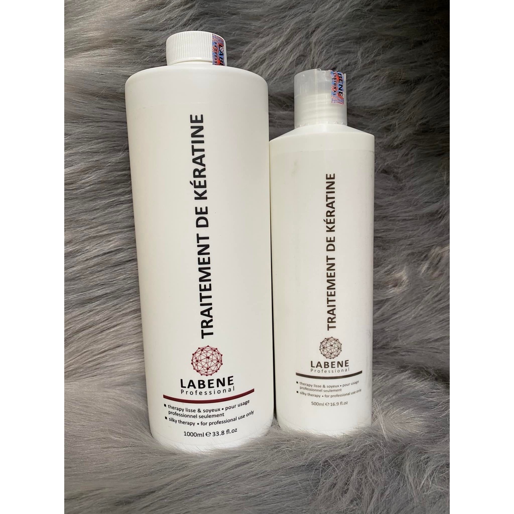 KERATIN LABENE chính hãng phục hồi tóc hư nát Traitement De Kératine 1000ml
