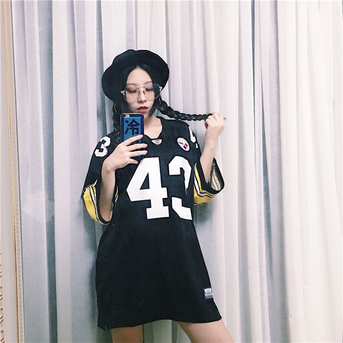 Áo Đồng Phục Bóng Chày Dáng Rộng Thêu Họa Tiết Phong Cách Hip Hop Đường Phố Âu Mỹ Cho Nam Và Nữ