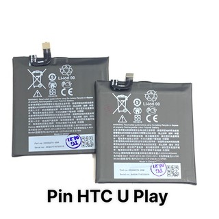 Pin điện thoại htc u play zin - 2435mah - bảo hành 3 tháng .