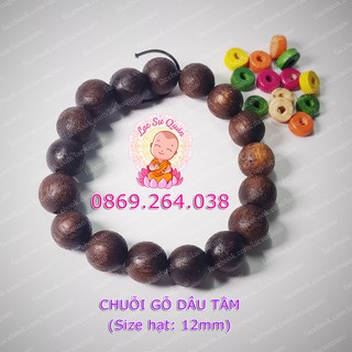 Chuỗi gỗ dâu tằm 12mm