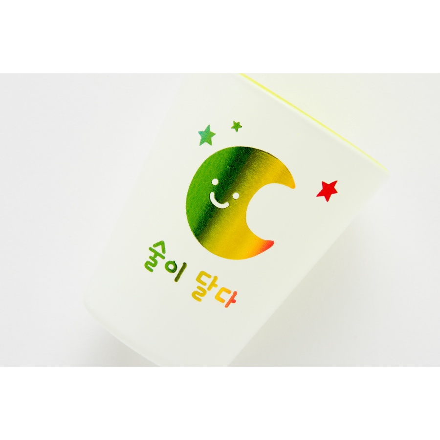 Ly Uống Rượu Soju ARTBOX Hàn Quốc Màu Vàng Neon