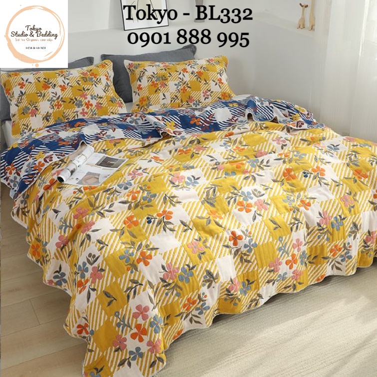 S79_Chăn Xô Organic Cotton Dòng Cao Cấp