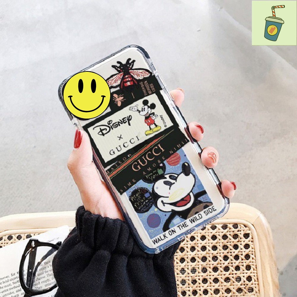 Ốp lưng điện thoại i phone Dis,ney x Gu.cci 6plus 6splus 7 plus 8plus X Xr XsM 11 12 13 Promax - RS Store