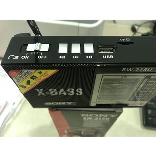 Đài Radio Sony SW-215/215U