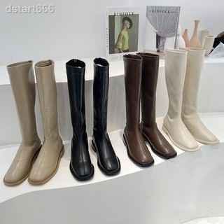 💥2021💥 Giày Bốt Martin Mỏng Cổ Cao Qua Gối Thời Trang Cho Nữ