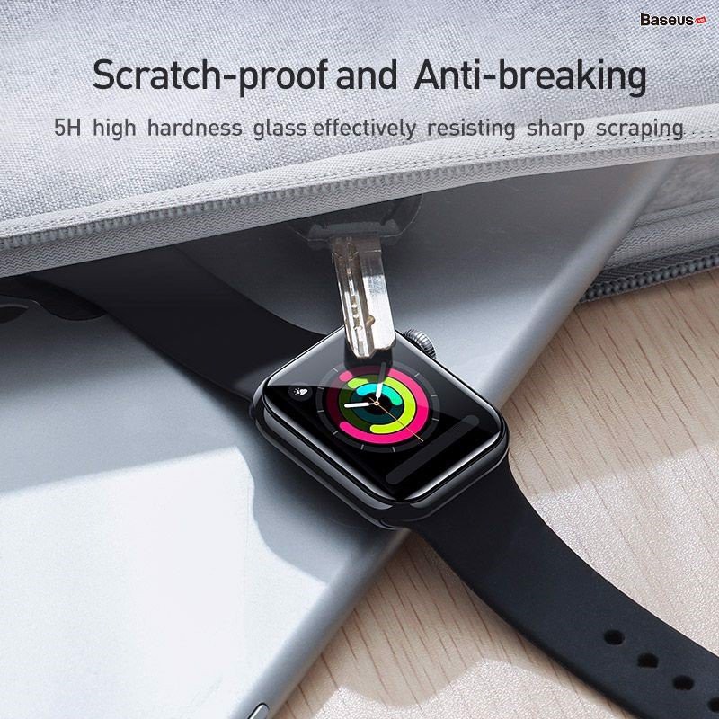 Miếng dán bảo vệ màn hình đồng hồ Apple Watch 0.2mm Baseus