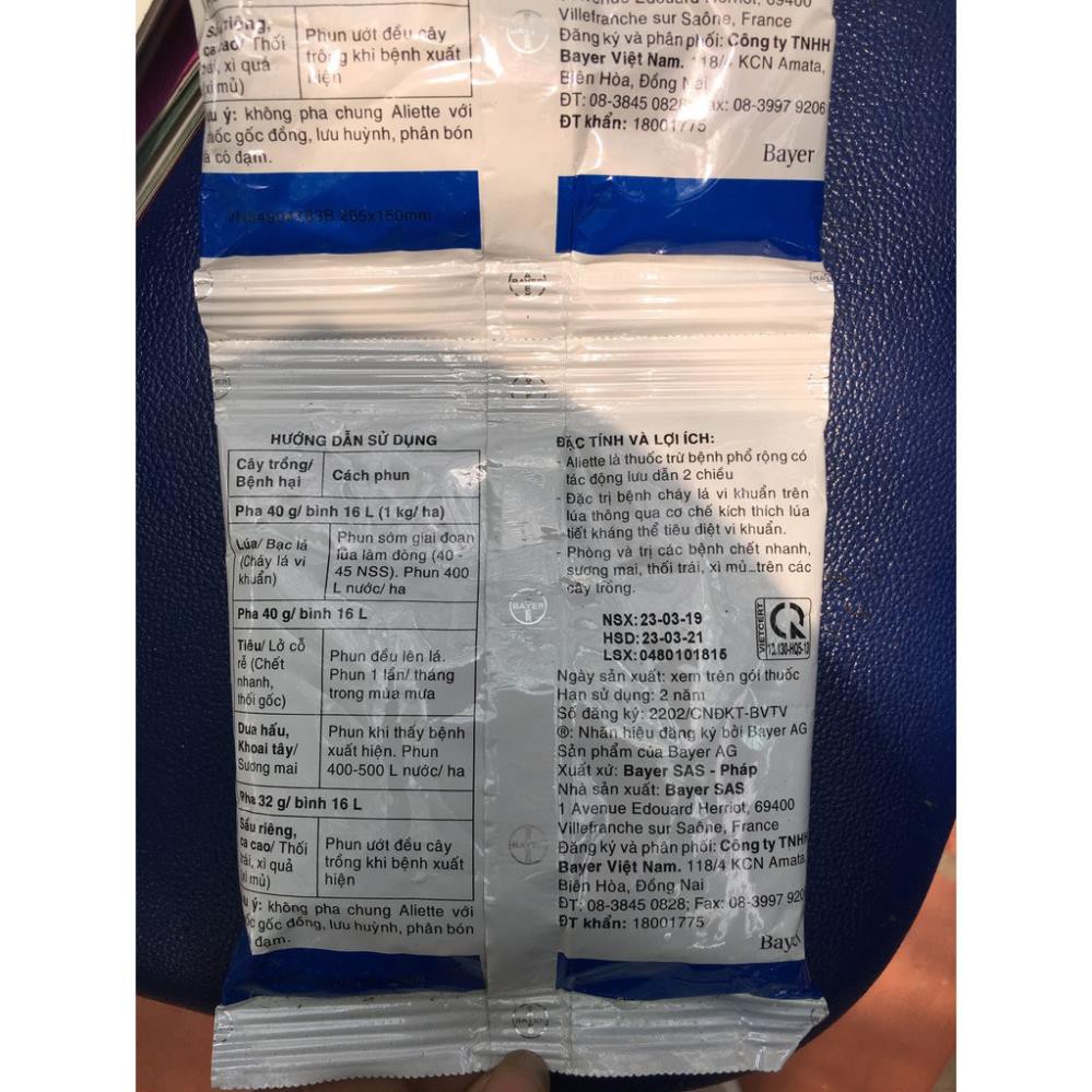 Trừ Bệnh Cây phổ rộng  Aliette gói 100g