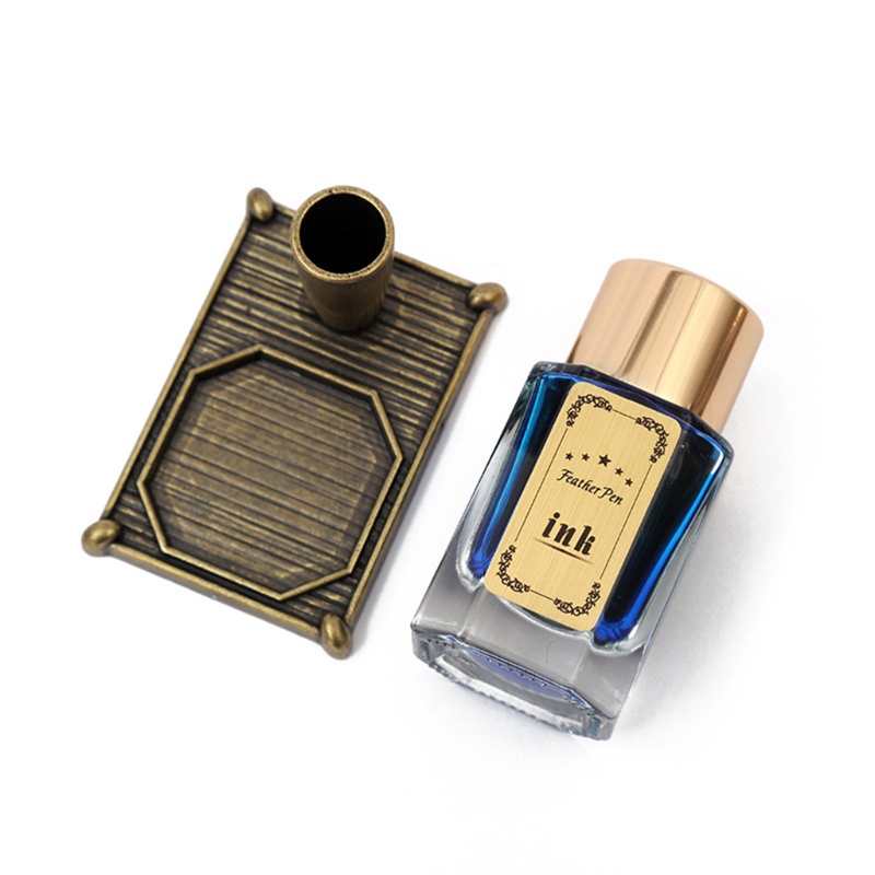 Set 10 Nắp Đậy Bút Mực Kiểu Retro Tiện Dụng