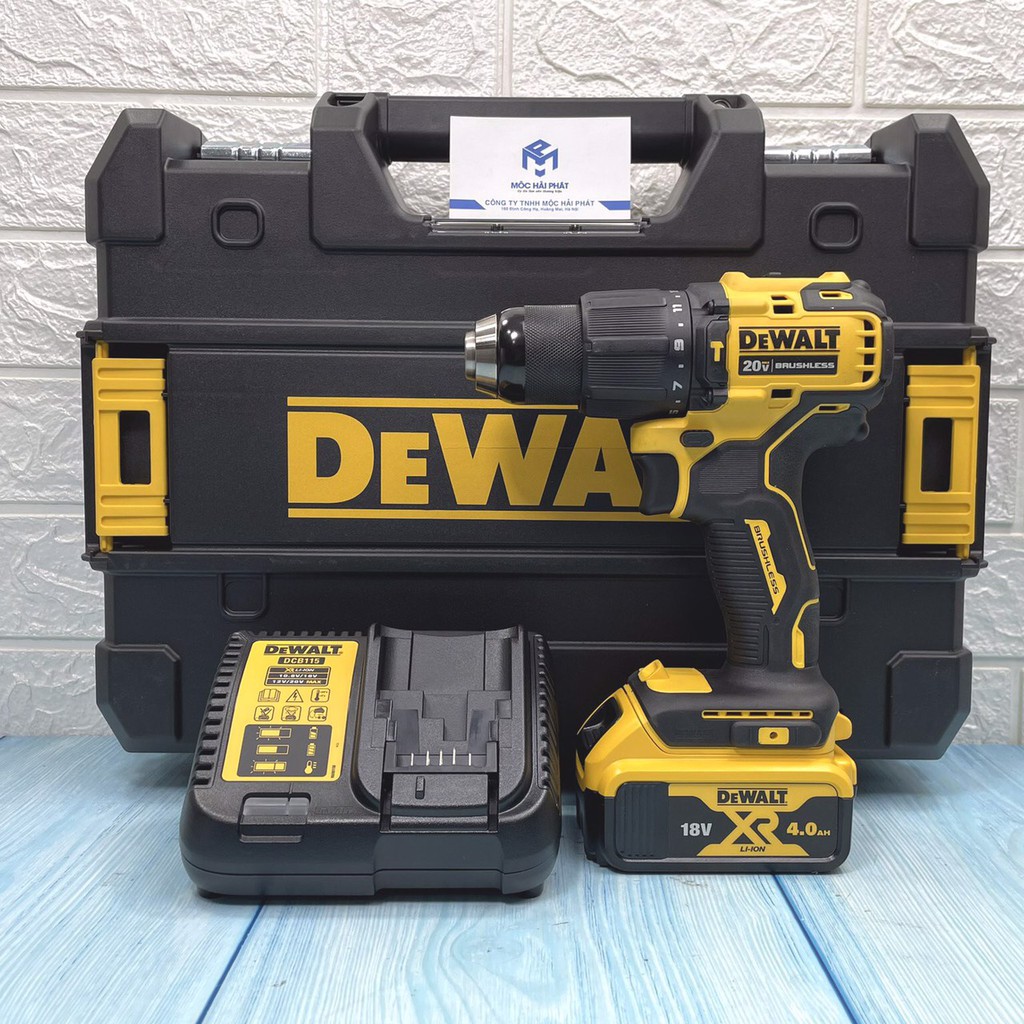 CHÍNH HÃNG - Máy khoan động lực dùng pin 20Vmax Dewalt DCD709