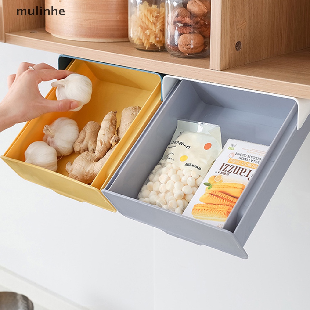 Ngăn Kéo Đựng Đồ Tự Dính Dưới Bàn Dạng Treo Tiện Lợi