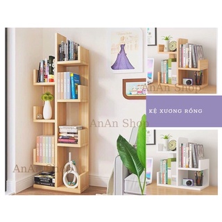 Kệ sách- Kệ trang trí hình dáng cây xương rồng ❤️❤️. Chất liệu gỗ MDF chống xước