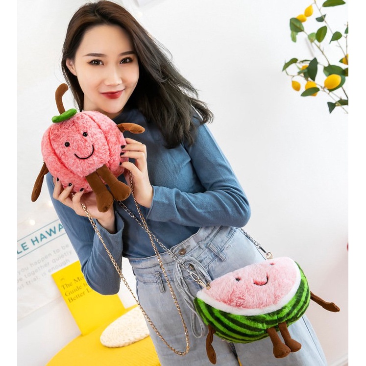 Túi hình Dưa Hấu, Trái Đào