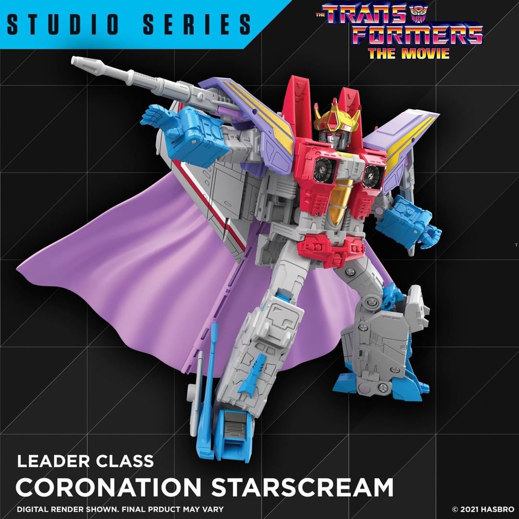Mô hình robot Hasbro 🤖 Transformers Studio Series: SS86 G1 series 🤖 King Starcream with Throne