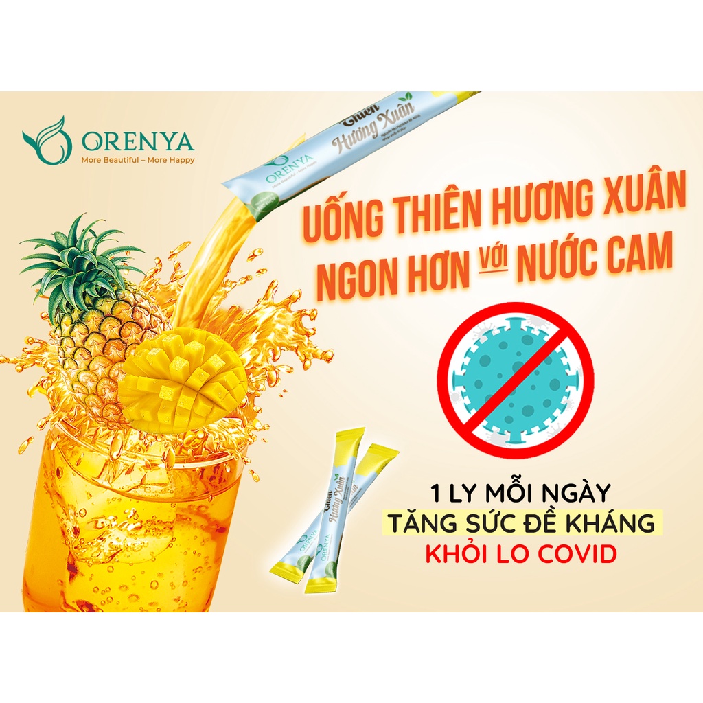 Gói Lẻ Cốm Collagen Thiên Hương Xuân - Bổ sung nội tiết tố, Giảm bốc hỏa