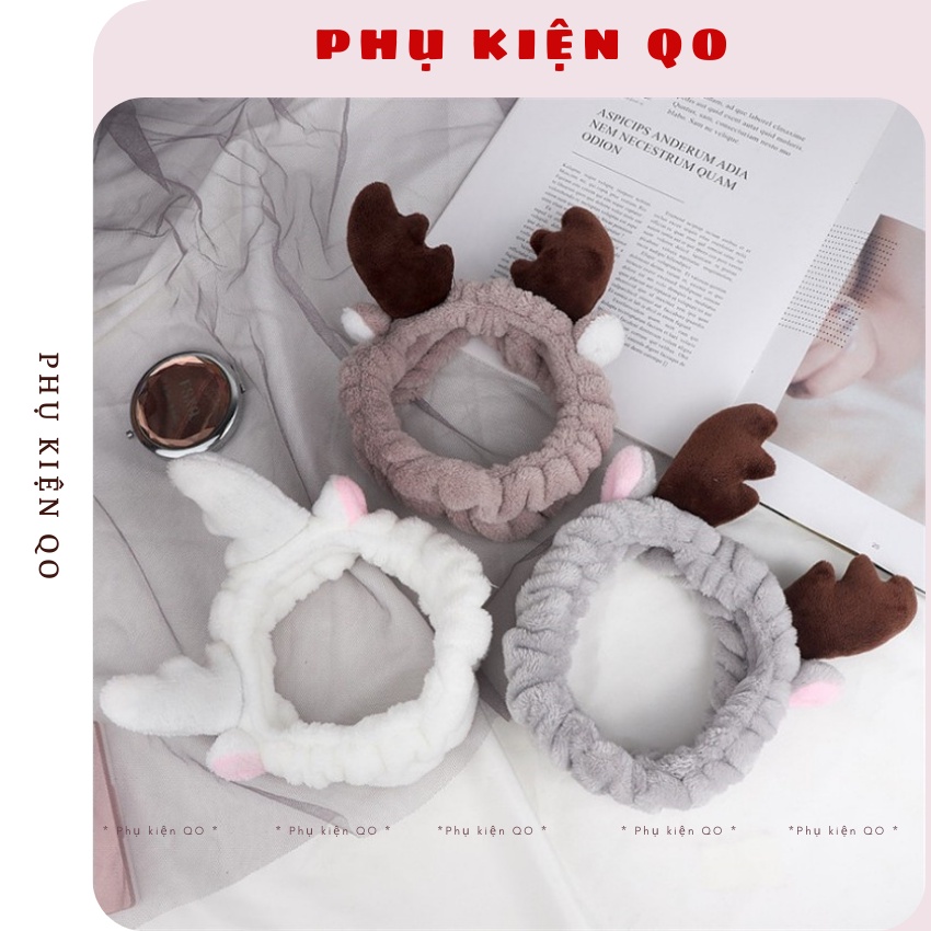 Băng đô rửa mặt sừng hưu BD10