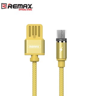 Cáp sạc Nam Châm cổng Android Remax Rc-095m (Vàng, Xám)
