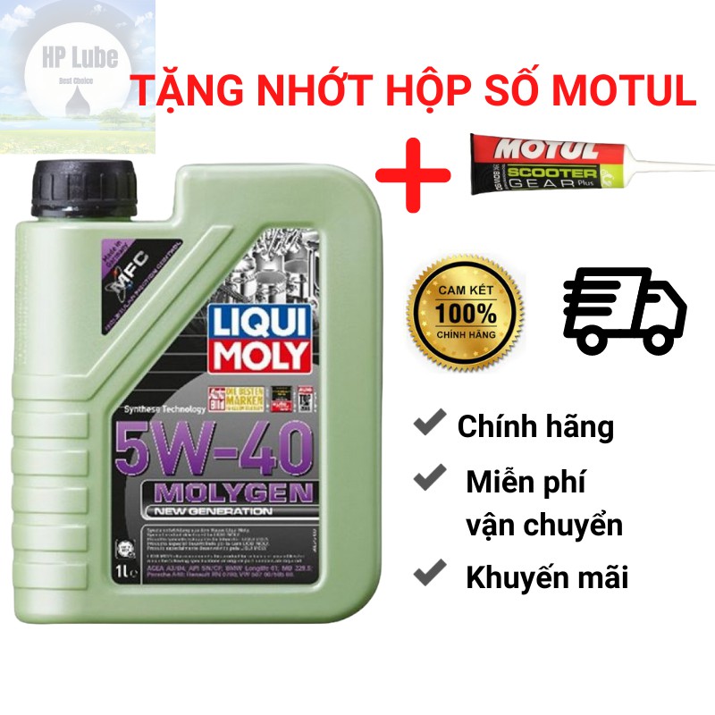 [Combo KM] Nhớt Liqui Moly Cho Xe Tay Ga Kèm Nhớt Lap