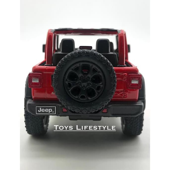 Mô Hình Xe Jeep Wrangler 2018 1: 34 Mã 005)