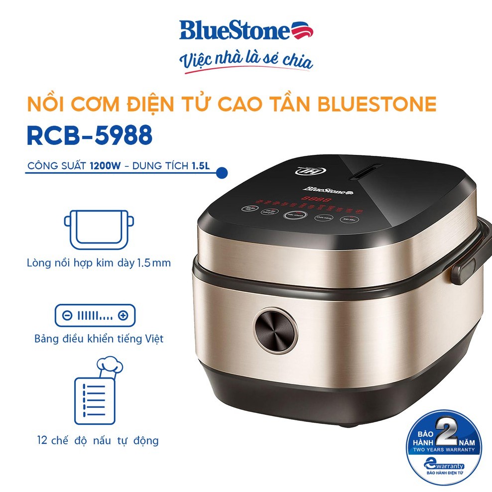 Nồi Cơm Điện BlueStone RCB-5988 1.5L