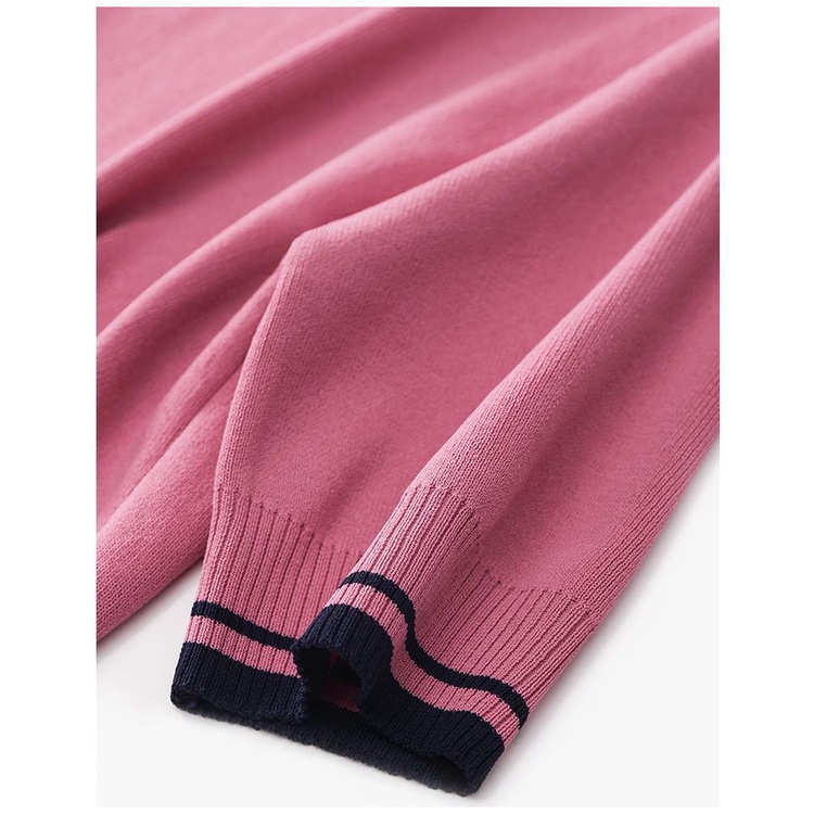 Áo sweater Dệt Kim Cổ Tròn Dáng Rộng Thời Trang Mùa Hè Cho Nữ