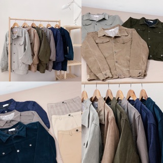 Áo khoác nhung nam nữ - RETRO VELVET JACKET