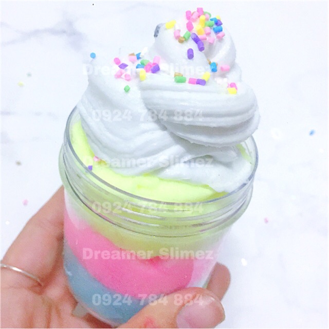 SLIME CANDY LAND l SLIME MÂY SIÊU TƠI I SLIME MÂY từ TUYẾT MỸ I CLOUD SLIME SIÊU KHÔ THƠM BÔNG MỀM T