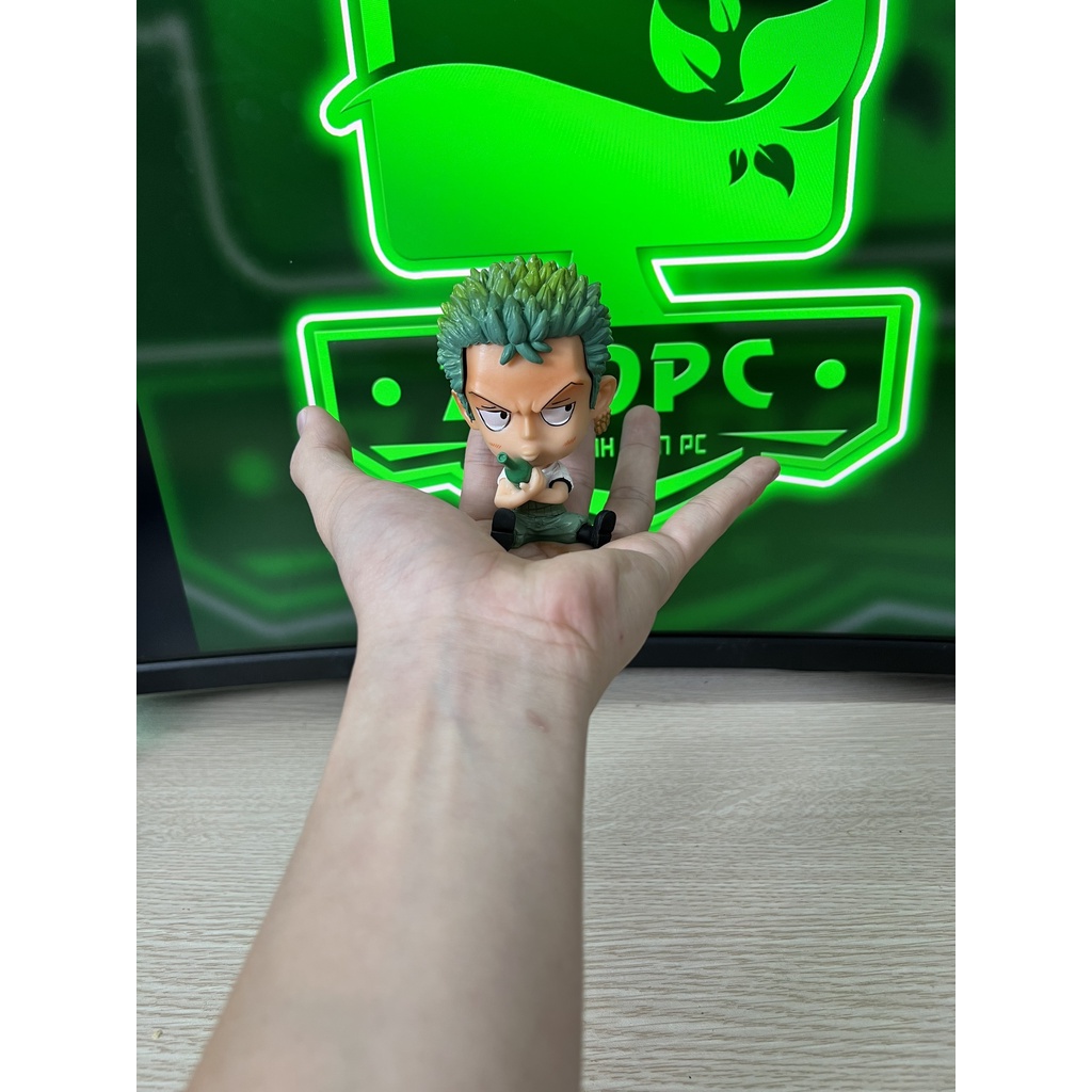 Mô hình giá rẻ One Piece Chibi ZooPC Luffy Zoro Ace Sabo Robin Choper Usopp Brook Franky Boa HanCook