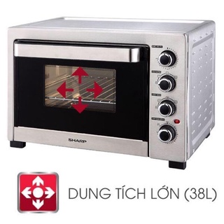 Lò nướng Sharp 38 lít EO-A384RCSV-ST