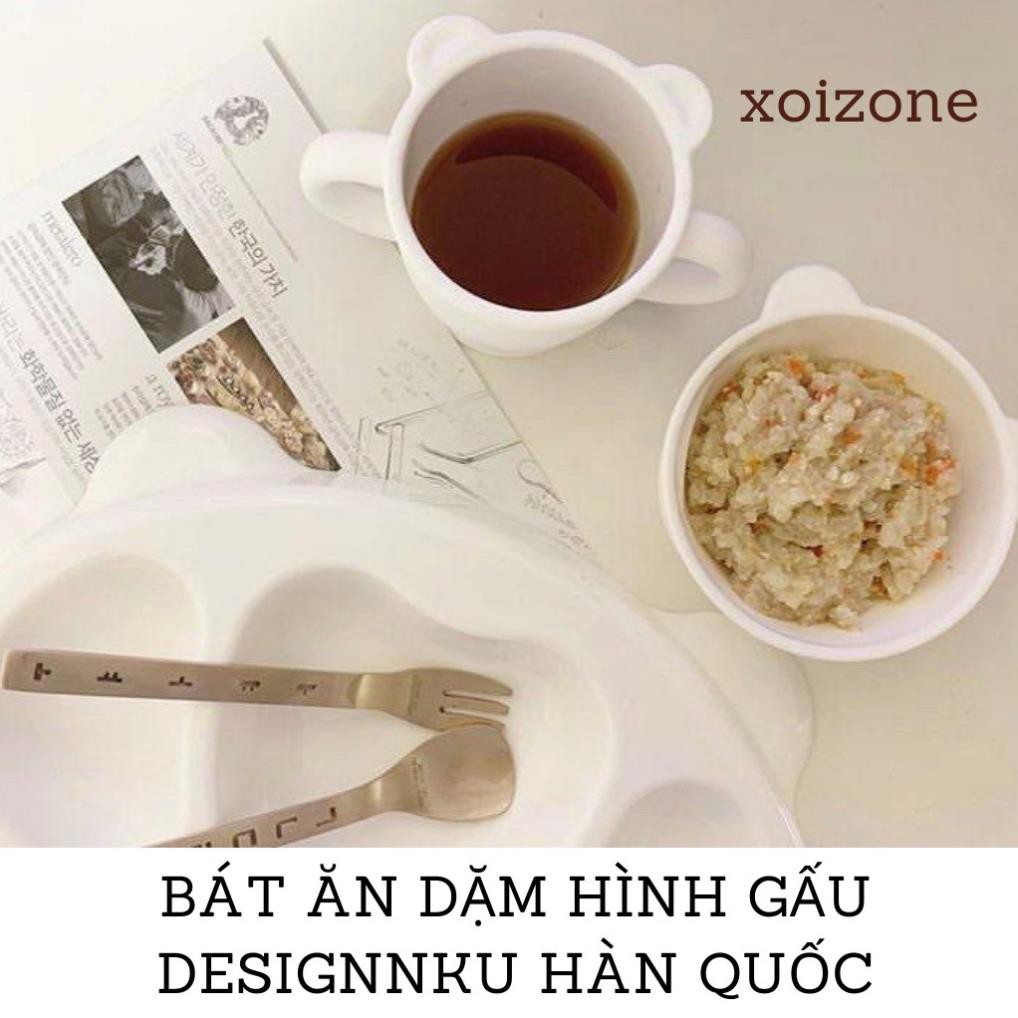 BÁT GẤU ĂN DẶM NHIỀU NGĂN DESIGNNKU HÀN QUỐC _ lampi