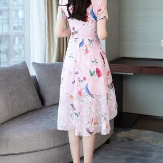 ĐẦM XÒE HỌA TIẾT ĐUÔI CÁ CAO CẤP