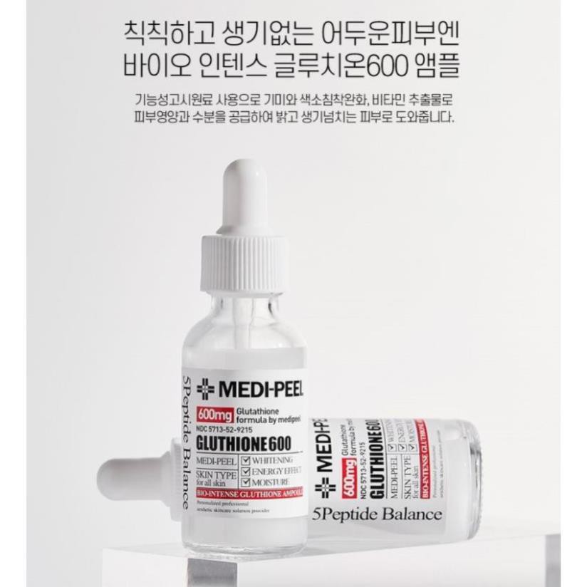 [FREESHIP] Tinh Chất Medi Peel Bio Intense Glutathione 600 White Ampoule Serum | BigBuy360 - bigbuy360.vn