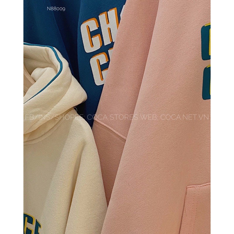 [N88009]🐷 Áo HOODIE nỉ bông dày form rộng CHANGE (Có sẵn/ảnh thật) | BigBuy360 - bigbuy360.vn