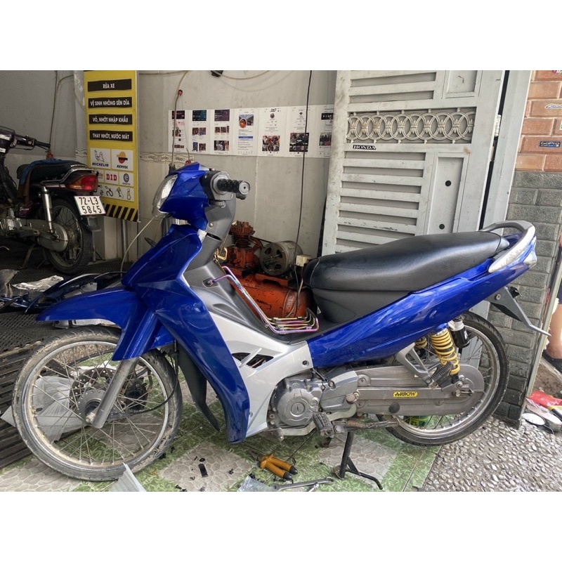 Dàn áo Sirius hàng Việt Nam loại 1 màu Xanh Dương