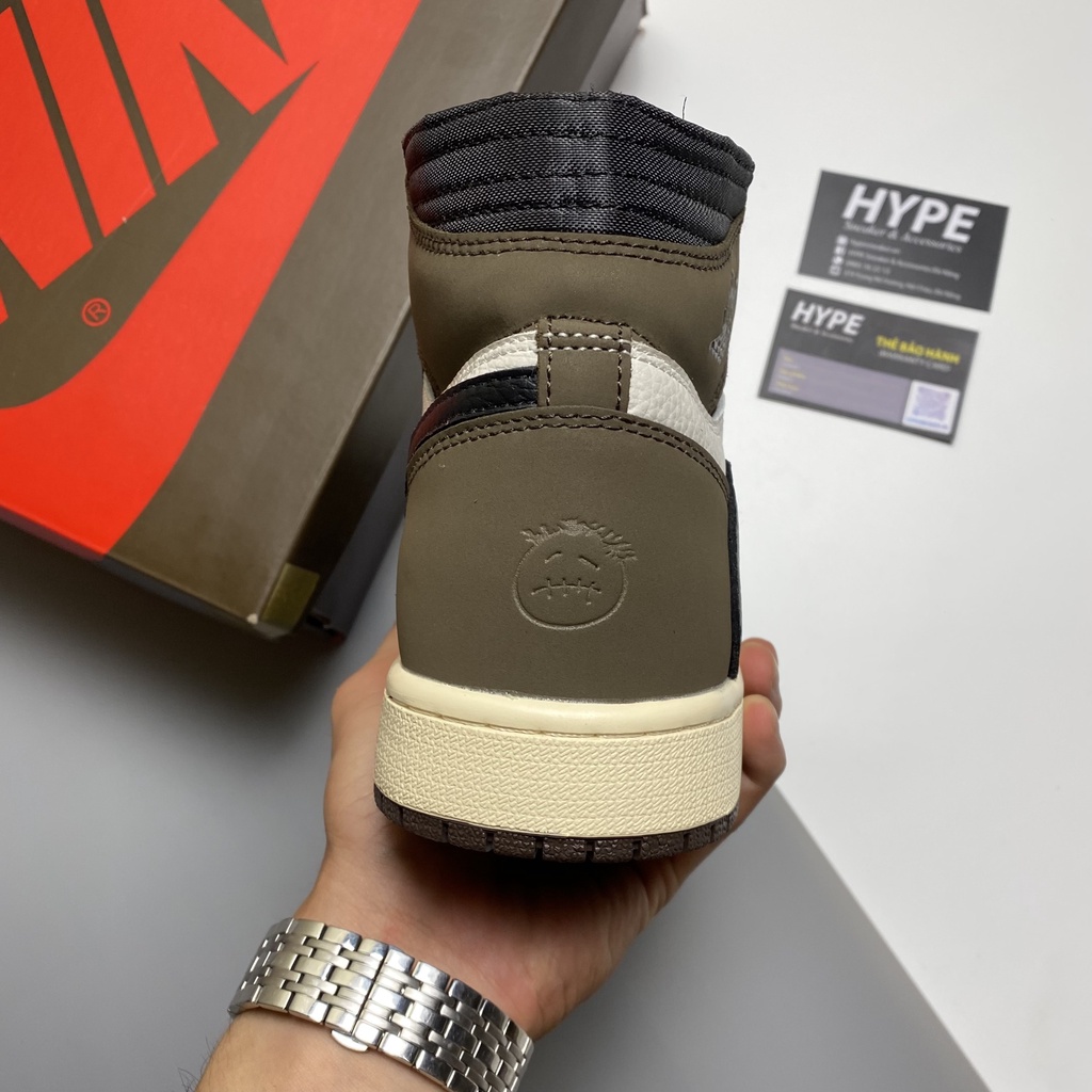 Giày Jordan 1 High Travis Scott's  - HYPE Sneaker | Phiên bản high quality