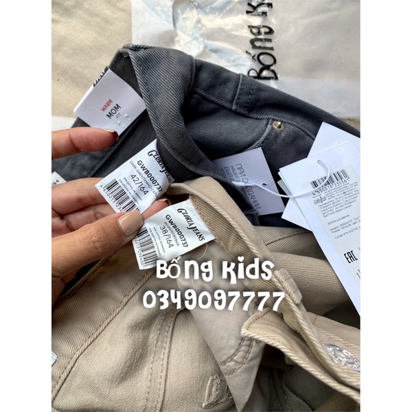 Quần Jean Baggy Nữ Dáng Rộng Gloria-Jeans