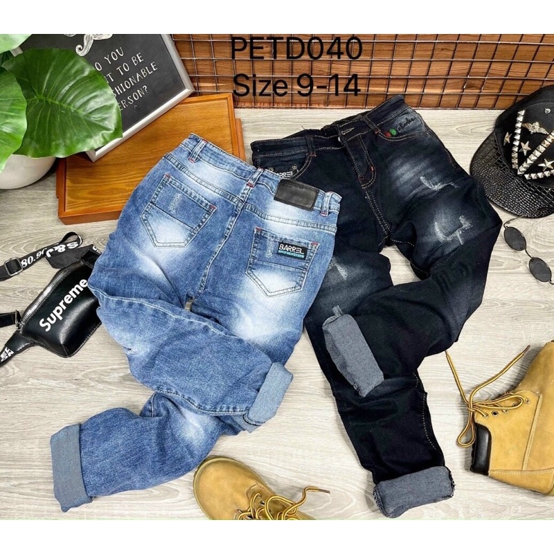 Jean dài cao cấp bé trai