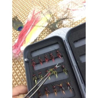 mồi giả côn trùng lure suối