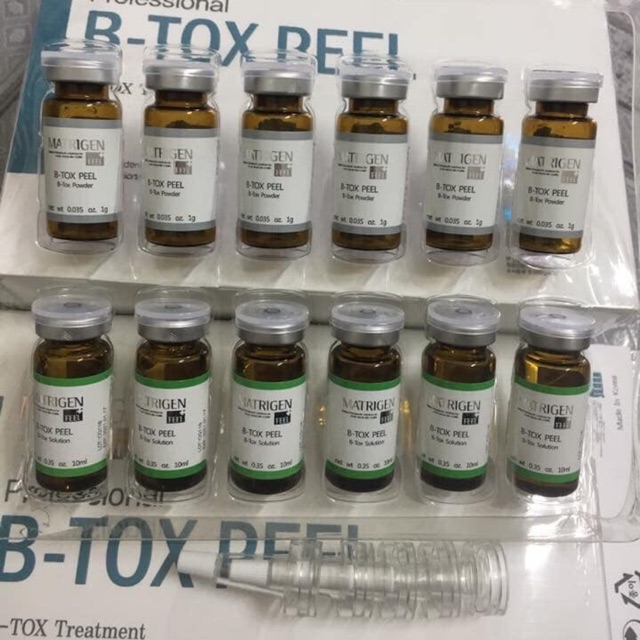 Tảo 2 màu B tox peel