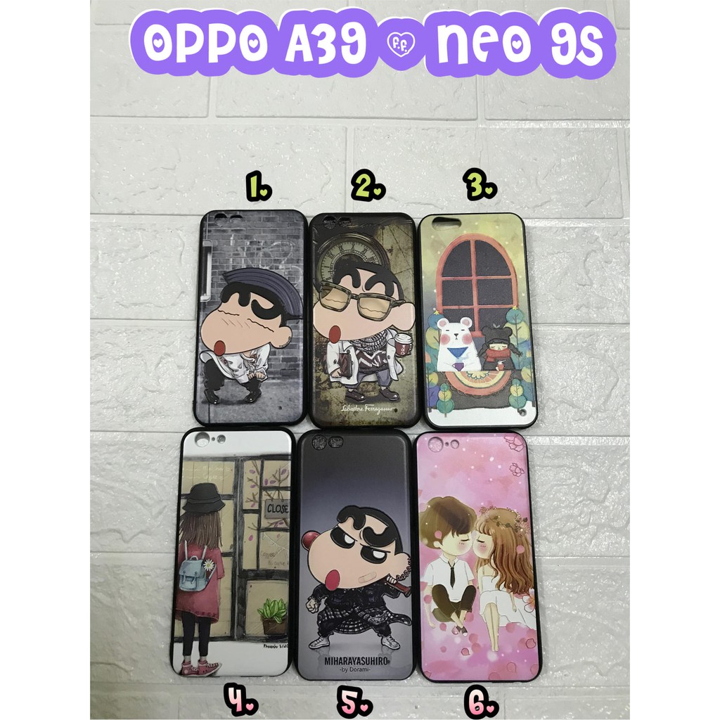 ỐP LƯNG THỜI TRANG OPPO A39/ NEO 9S