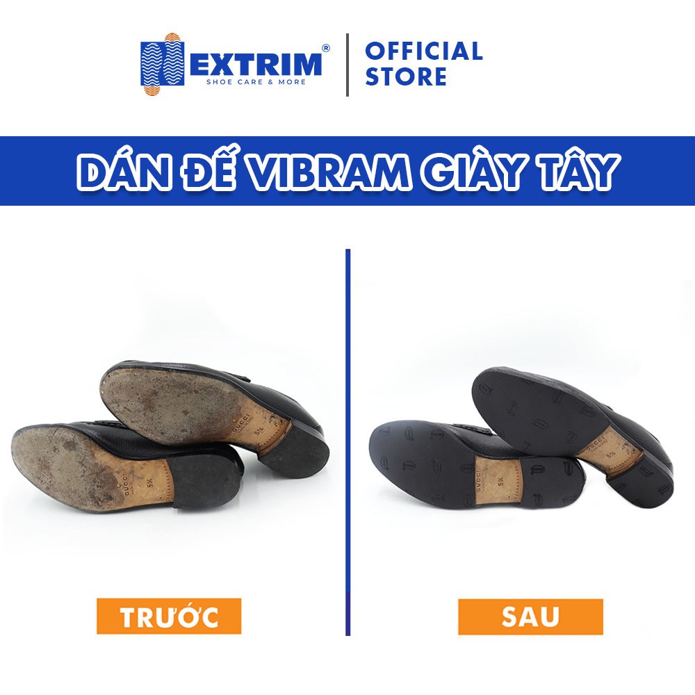 HCM [E-voucher] - Bảo vệ giày vượt trội - Miễn phí phủ Nano giày giá 169k khi dán đế giày bằng Vibram/ Topy tại EXTRIM